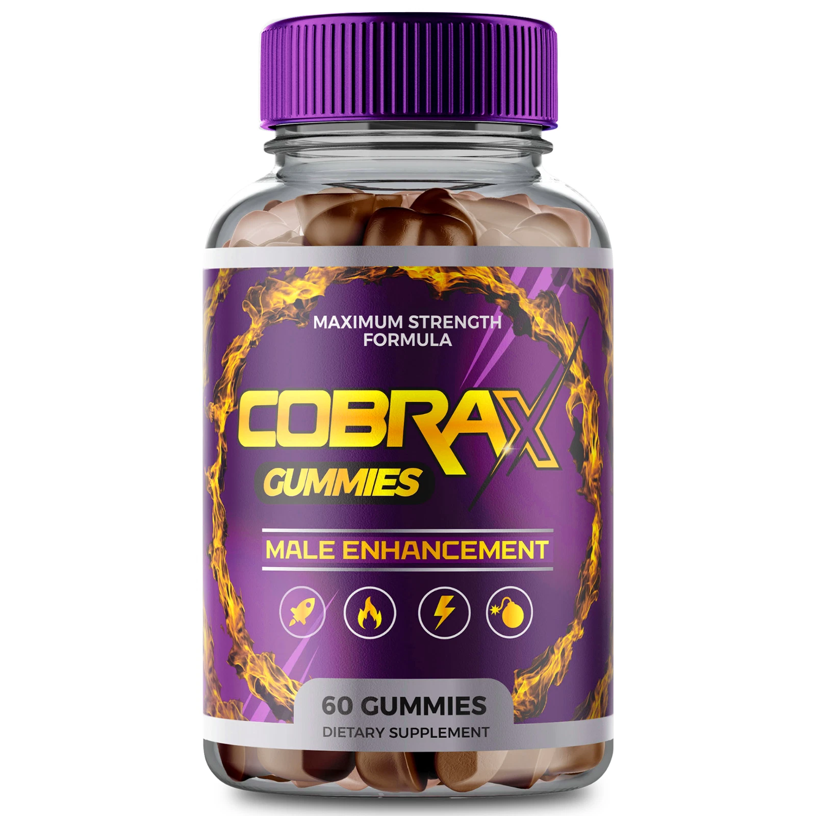 CobraX Gummies for Men - Official Formula (1 Pack)