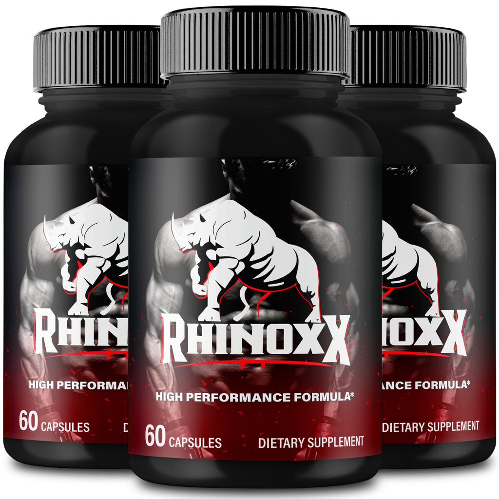 (3 Pack) Rhinoxx Advanced Male Health Pills to Improve Stamina & Endurance