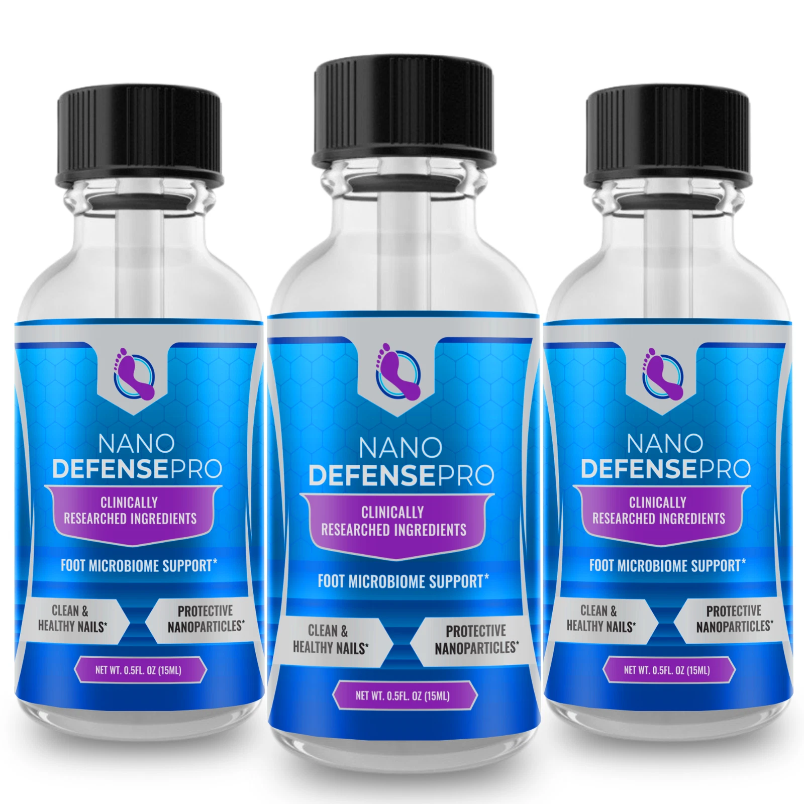 Nano DefensePro Solution - Official Formula ( 3 Pack)