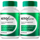 (2 Pack) Ketoform Keto Capsules, Keto Form Advanced Weight Management Pills