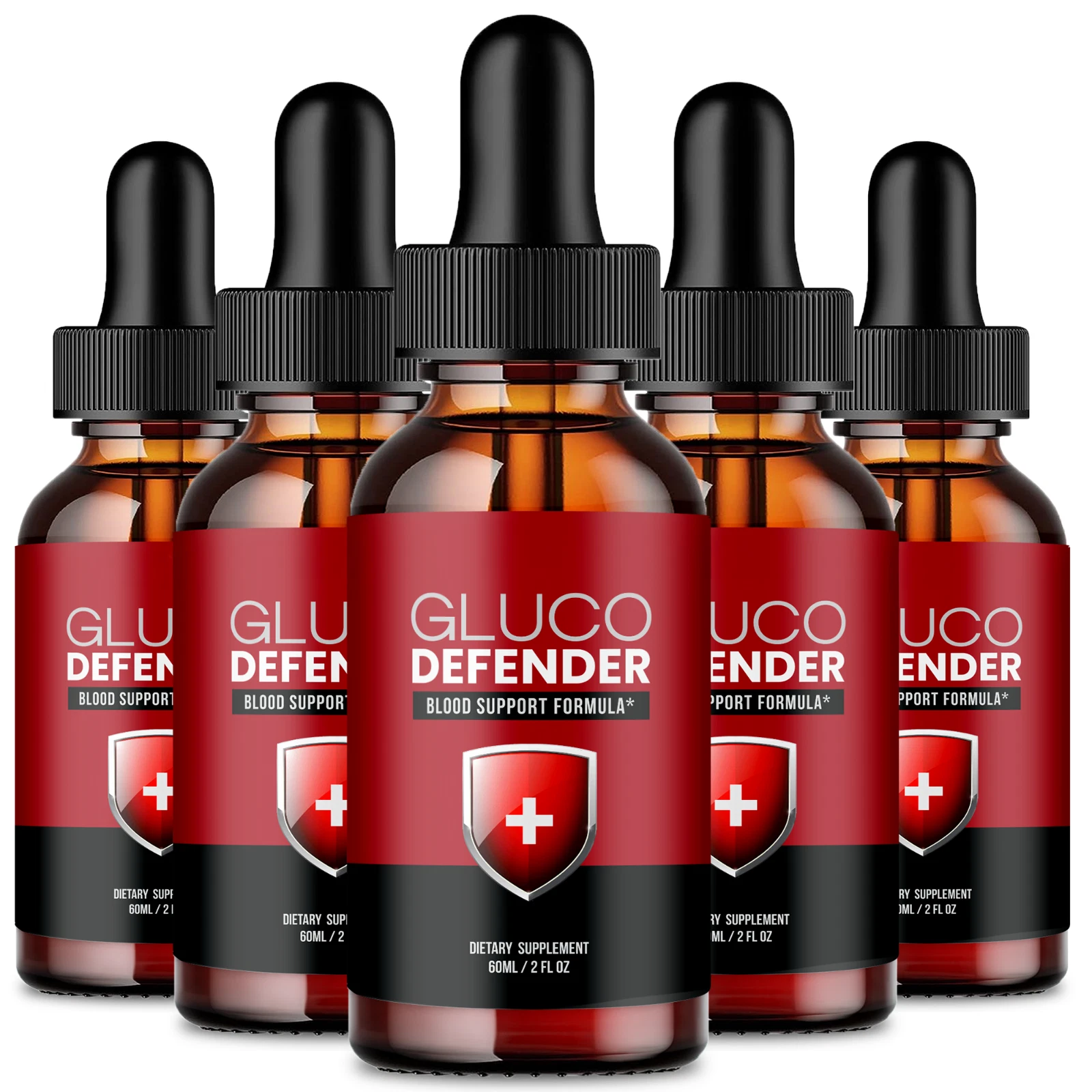 (5 Pack) Gluco Defender Pills to Support Healthy Blood Sugar Levels