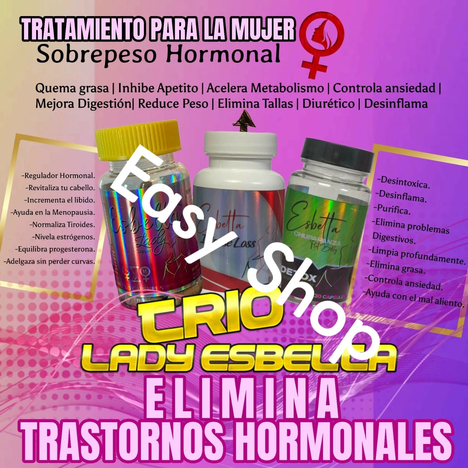 Kit Esbelta Sobrepeso Hormonal