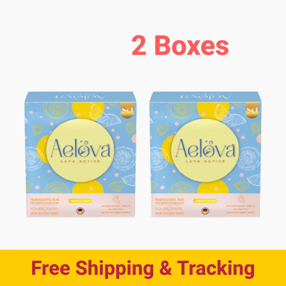 2x Boxes Aelova Dietary Supplement Product Weight Control Effervescent Tighten