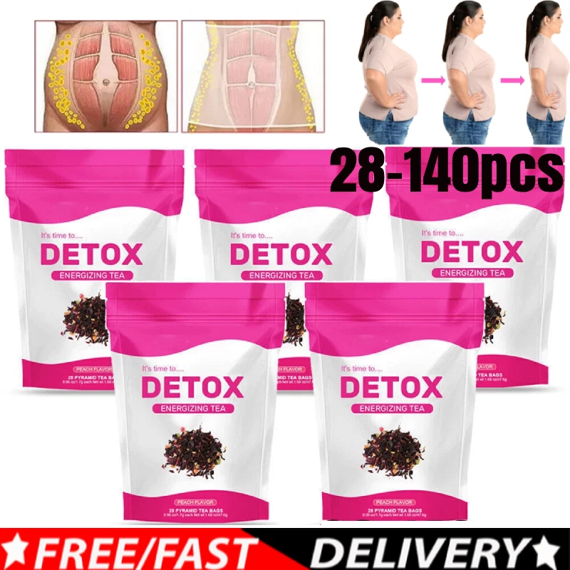 New Detox Tea - All-Natural,Supports Healthy Weight,Helps Reduce Bloating US