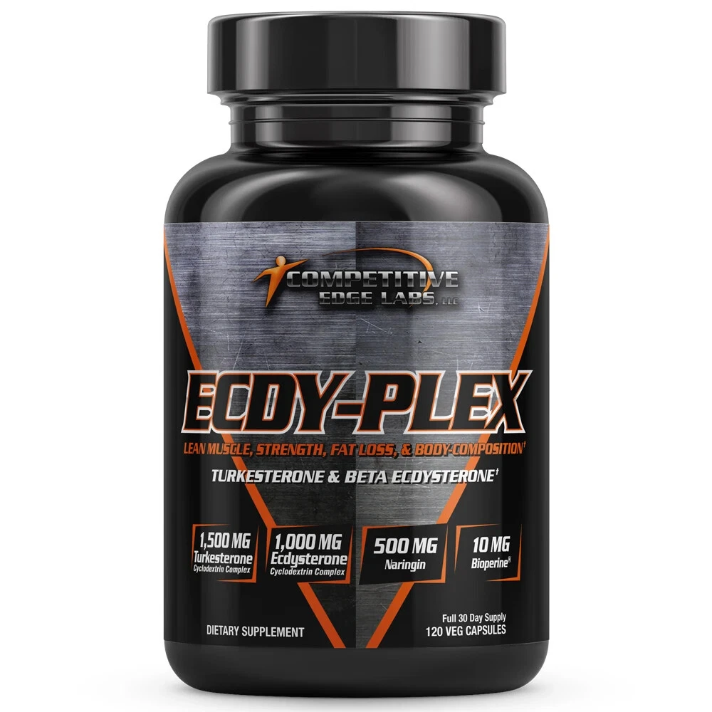 Competitive Edge Labs Ecdy-Plex Turkesterone Ecdysterone Blend 120 Capsules New