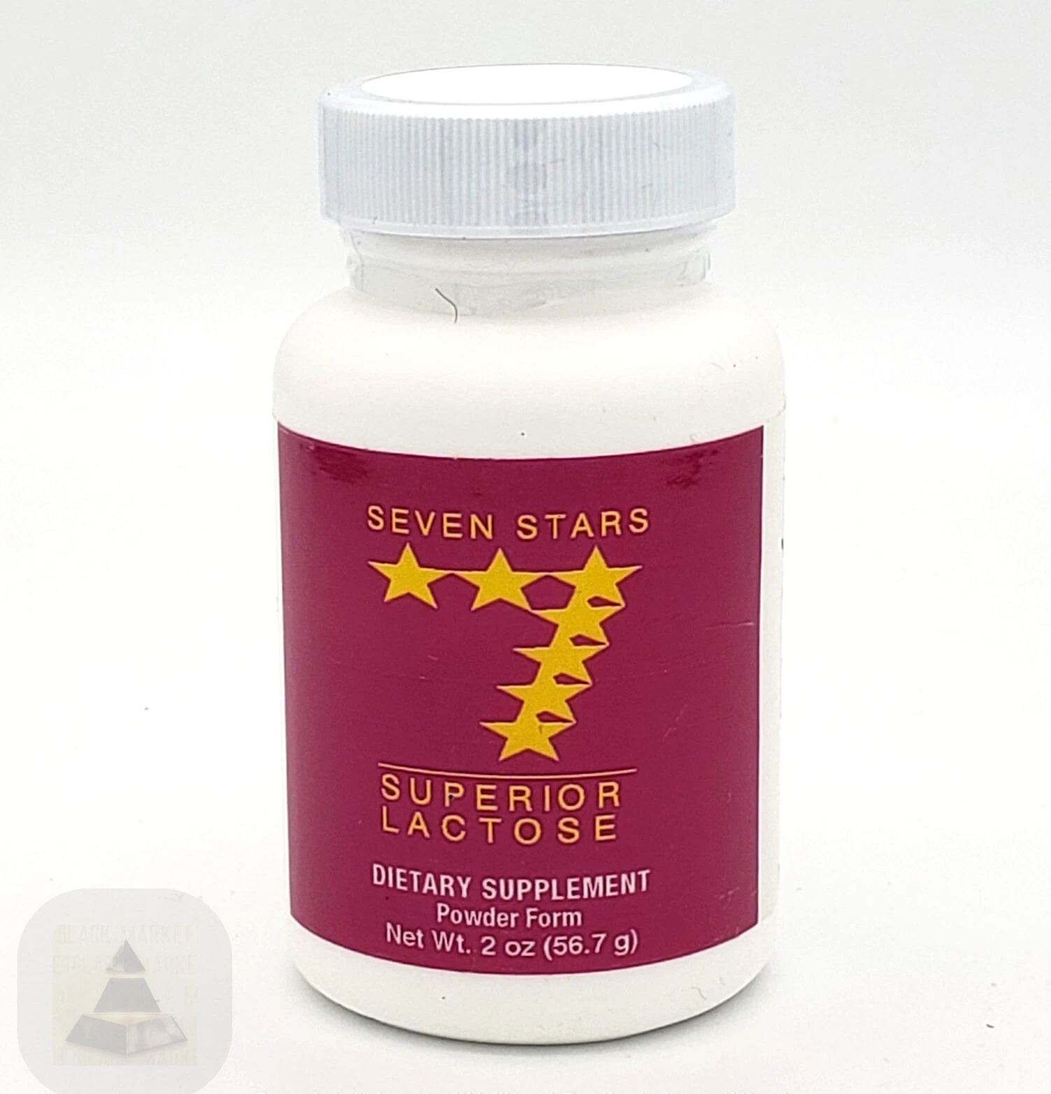 Seven Stars 7 Stars - Superior Lactose - Powder Form - 2 oz