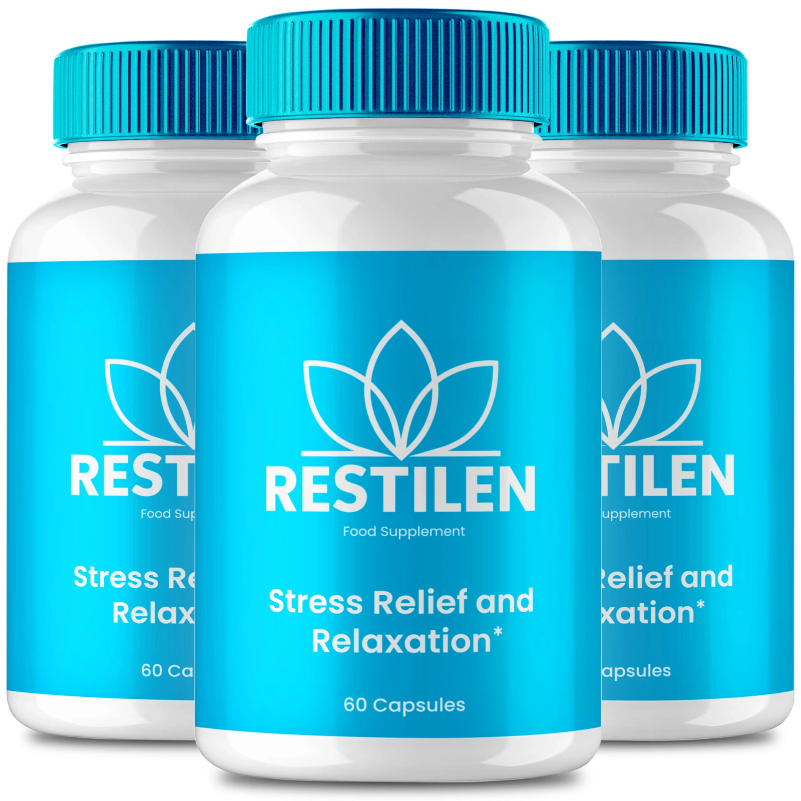 (3 Pack) Restilen Blood Formula Support Supplement Capsules (180 Capsules)