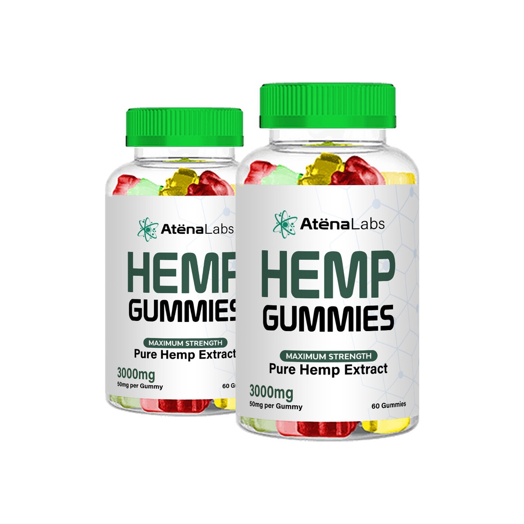 Atena Labs Gummies - Atena Labs Maximum Strength Gummies (2 Pack)