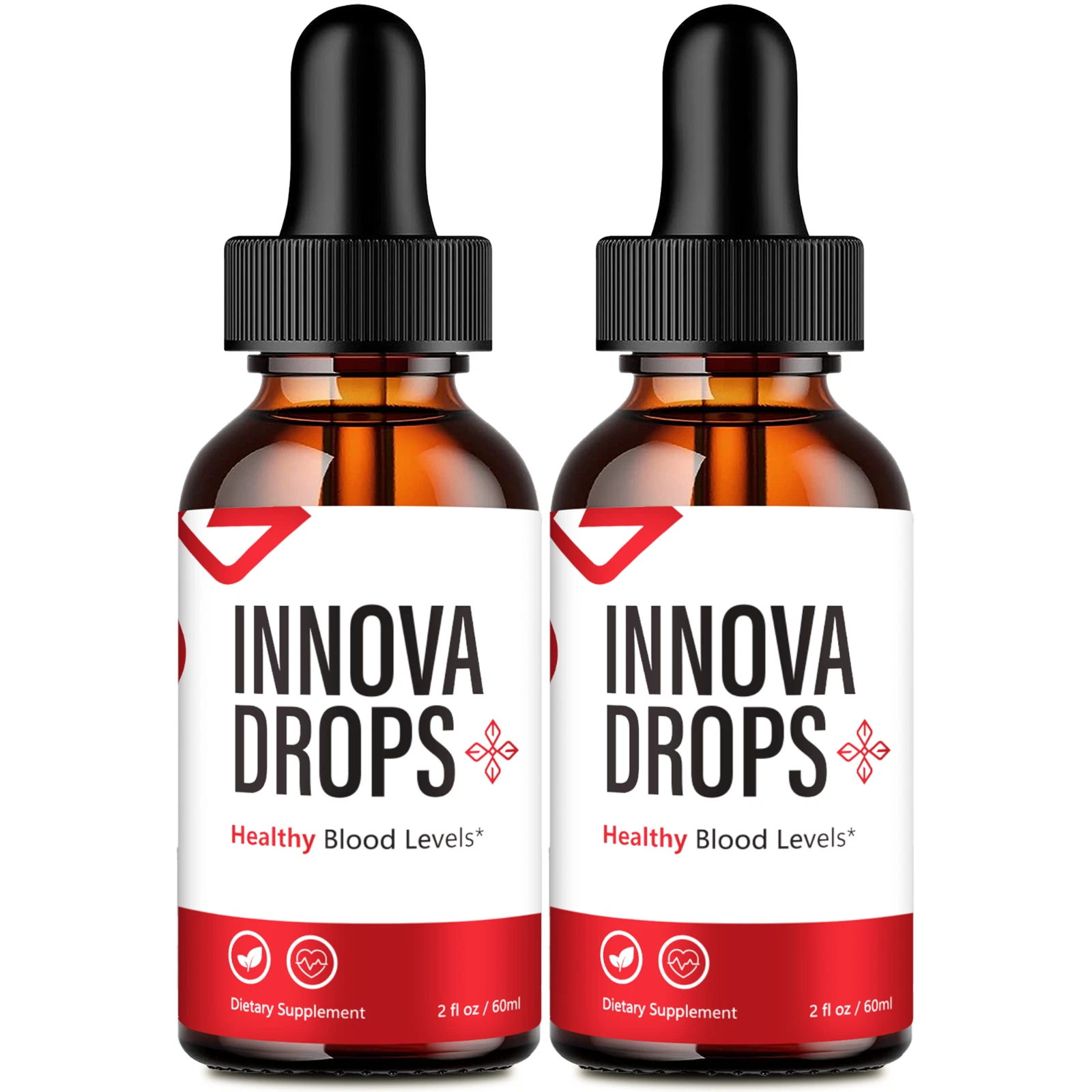 (2 Pack) Innova Blood Drops, Liquid Drops to Support Blood Sugar & Pressure