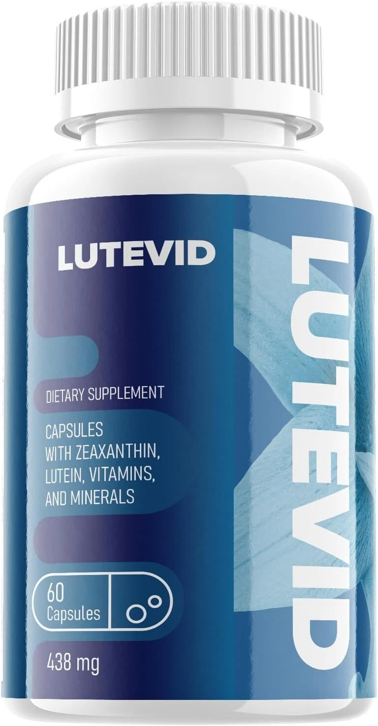 Lutevid Vision Pills - Lutevid For Eye & Vision Health ORIGINAL - 1 Pack