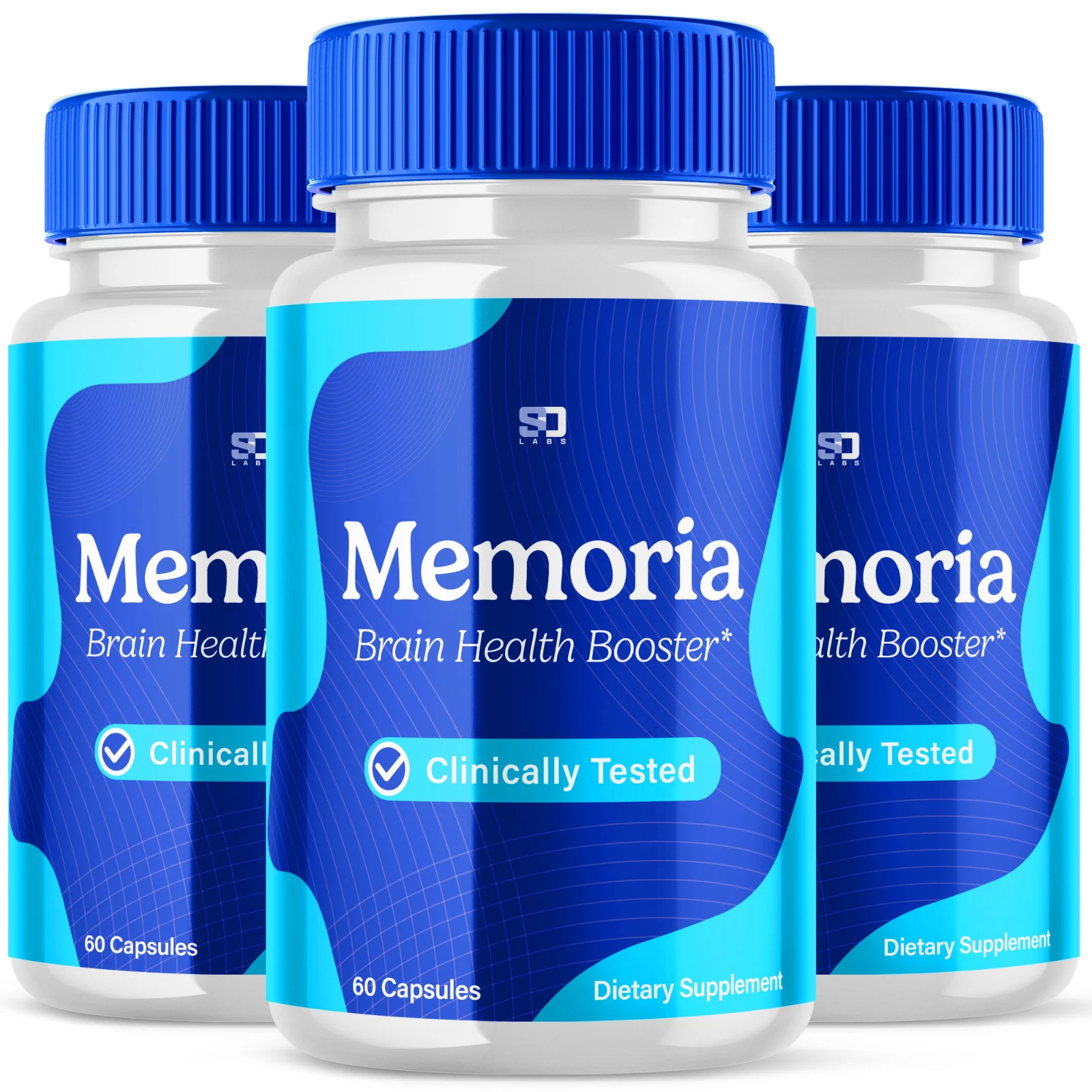 Memoria Capsules Support and Boost Memory & Brain Health (3 Pack)