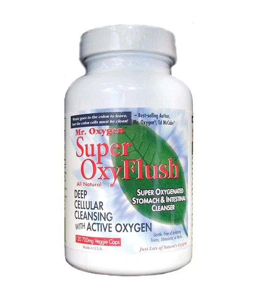 SUPER OxyFlush® Homozon replacement TOP Best Colon Cleanser! 120 Caps