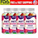 Keto Diet Gummies Fat Burner Weight Loss Supplement Detox Cleansing Gummy 60pcs
