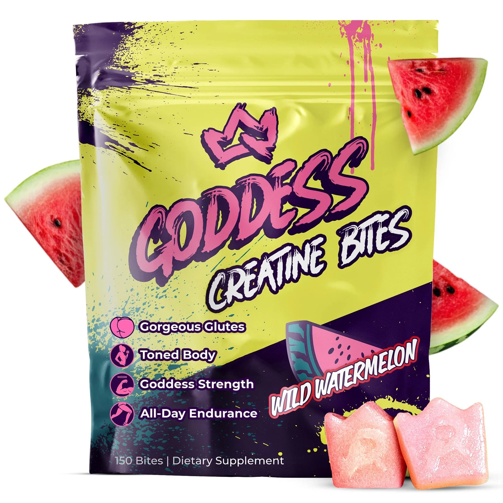 Goddess Creatine Gummies – Low-Sugar Chewable Creatine for Women | Booty and ...