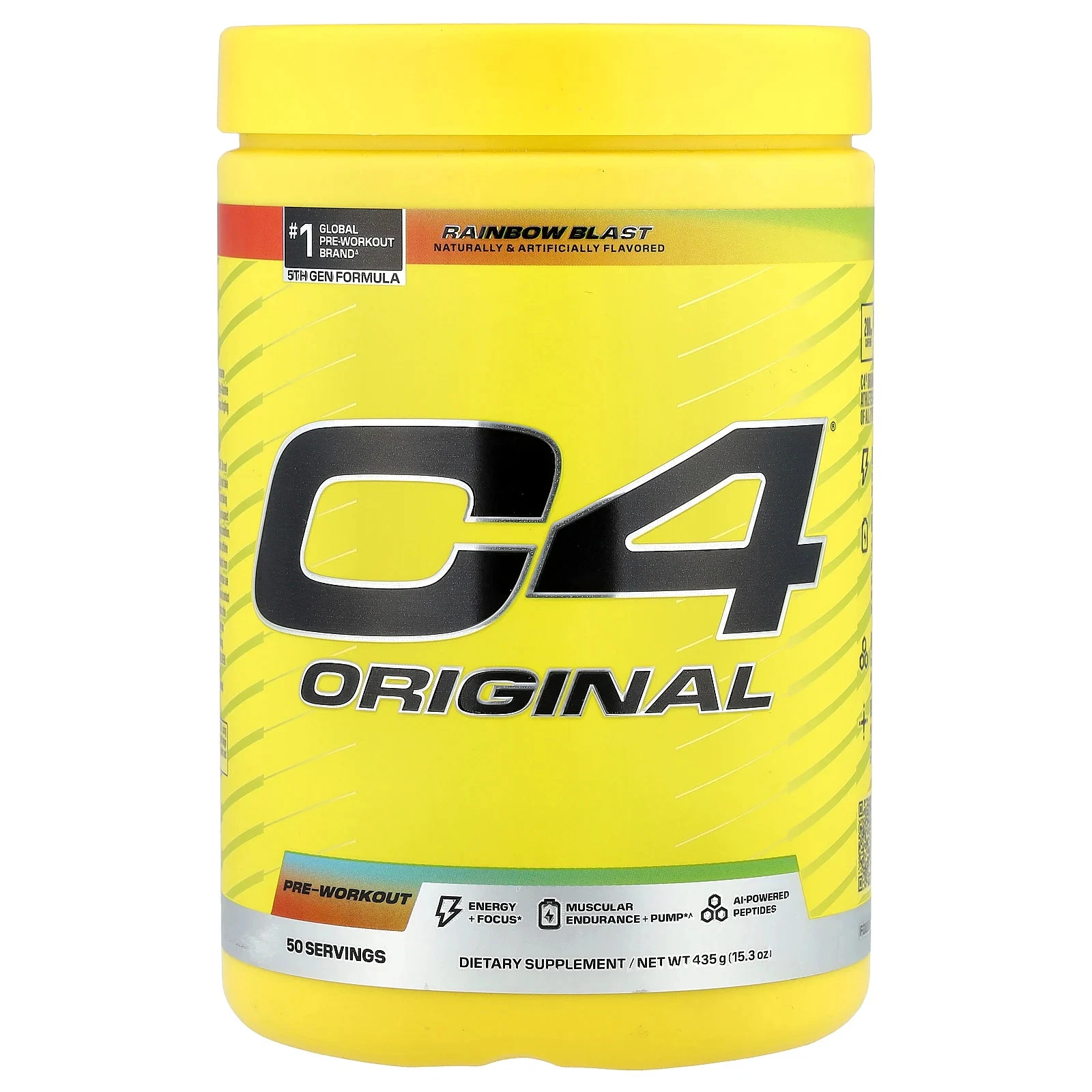 C4® Original, Pre-Workout, Rainbow Blast, 15.3 oz (435 g)