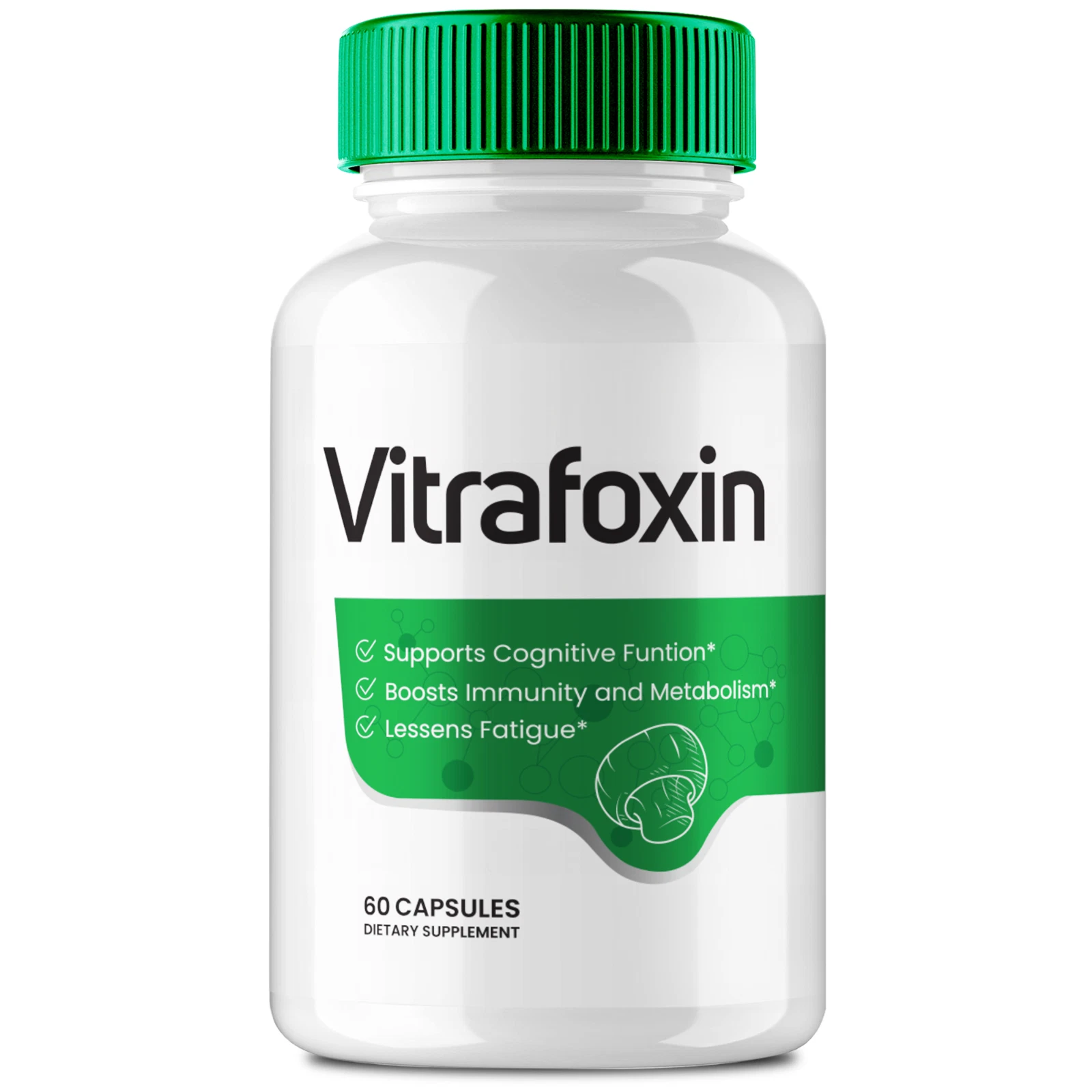 Vitrafoxin Capsules for Sciatica, Supports Nerve and Brain Health Pills 60ct