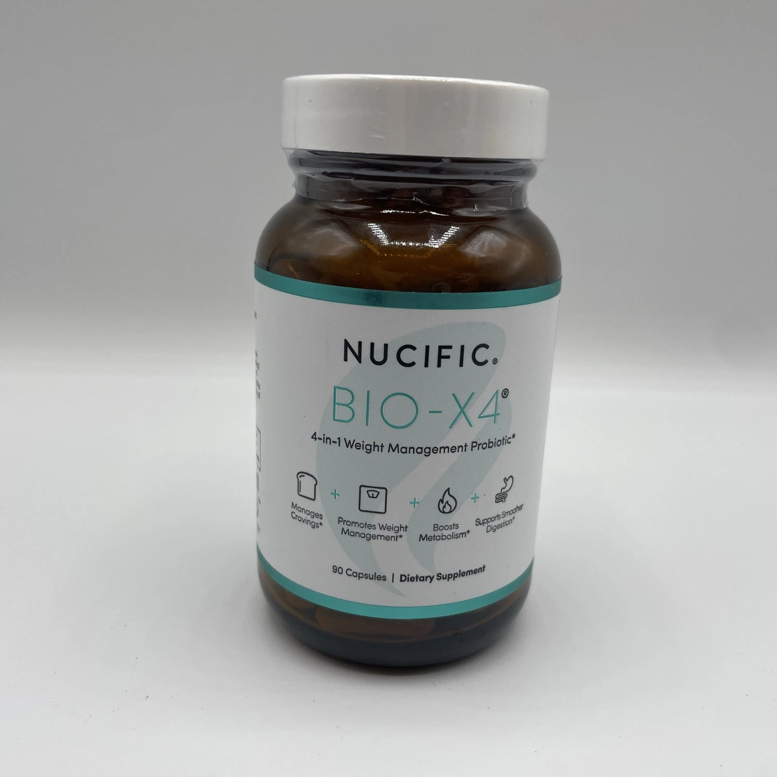 BIO-X4 Nucific Weight Loss Manage Probiotic Cravings Metabolism - READ DESCRIPTI