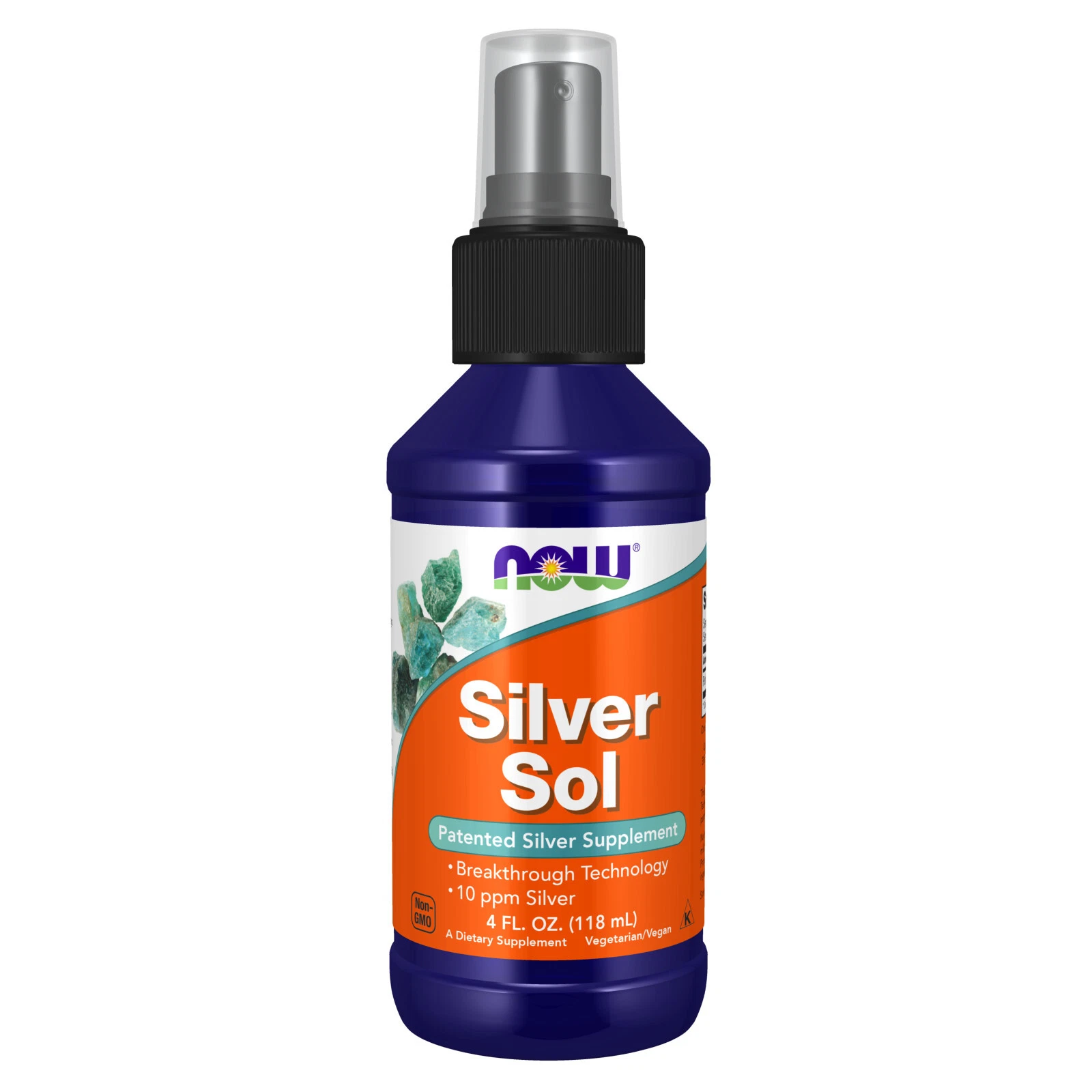 NOW FOODS Silver Sol Spray 4 fl oz