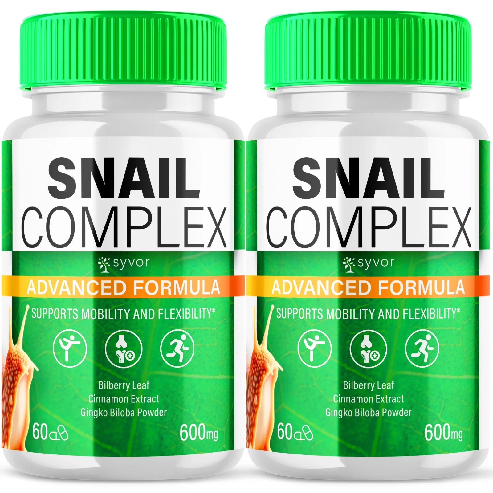 Snail Complex Joint Support Pill Freedom to Move Vitamin Formula 120 Capsules