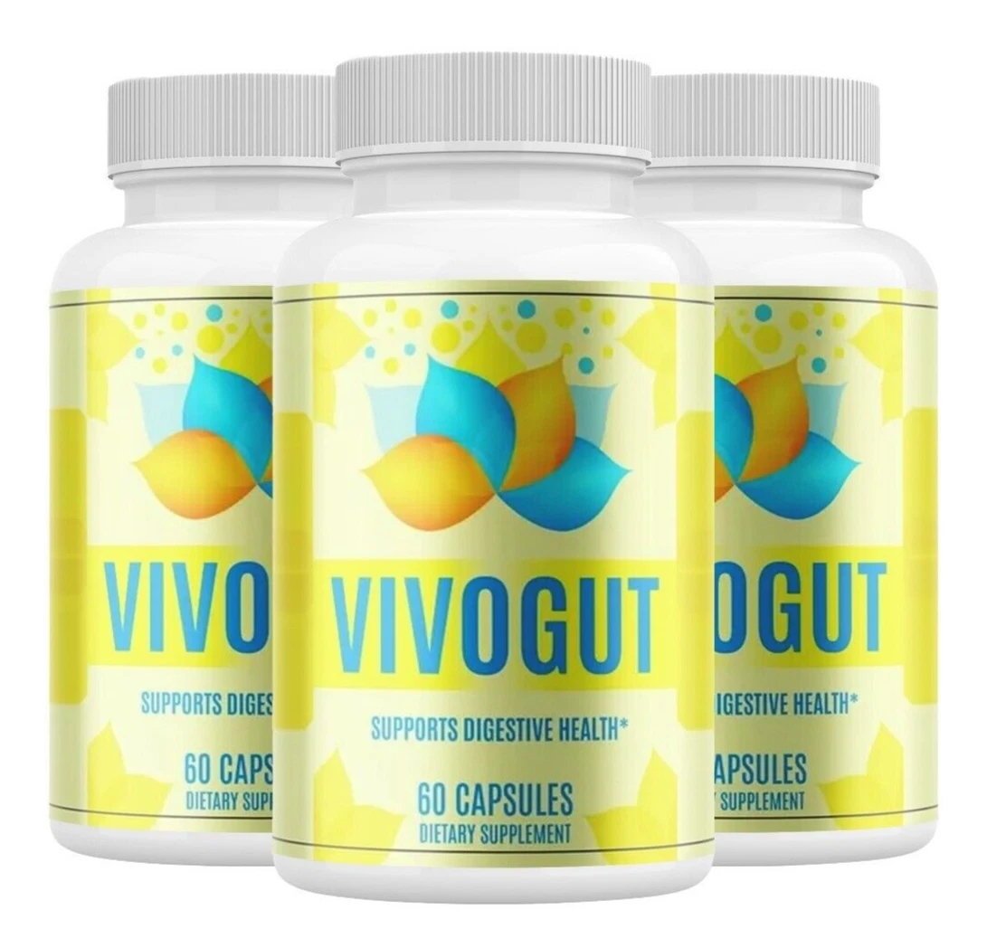 (3 Pack) VivoGut Capsules for Advanced Weight Loss and Gut Health Support