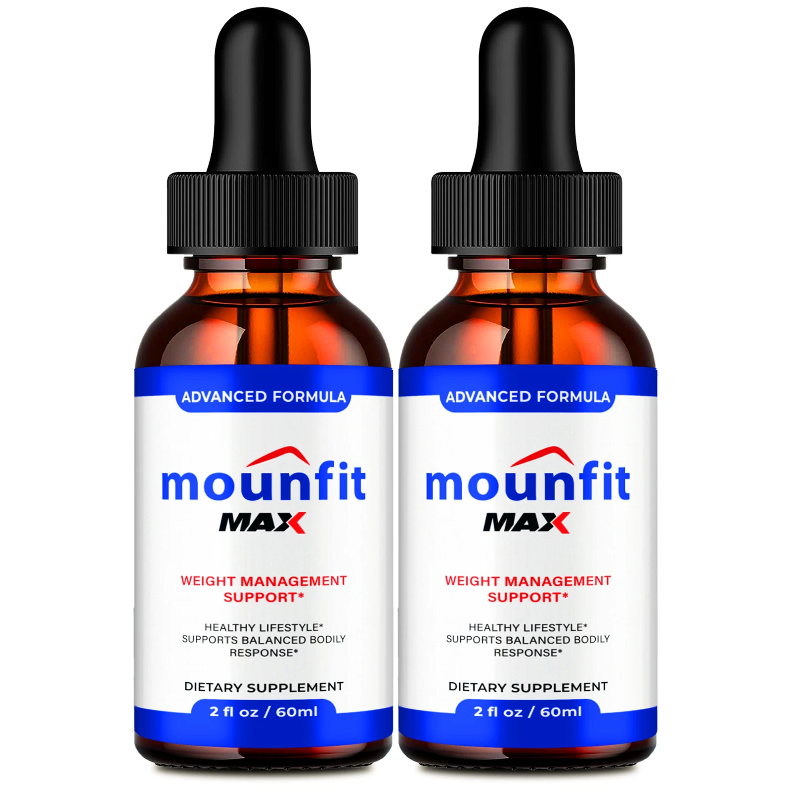 (2 Pack) Mounfit MAX Weight Management Drops, MounfitMAX Keto Supplement Drops