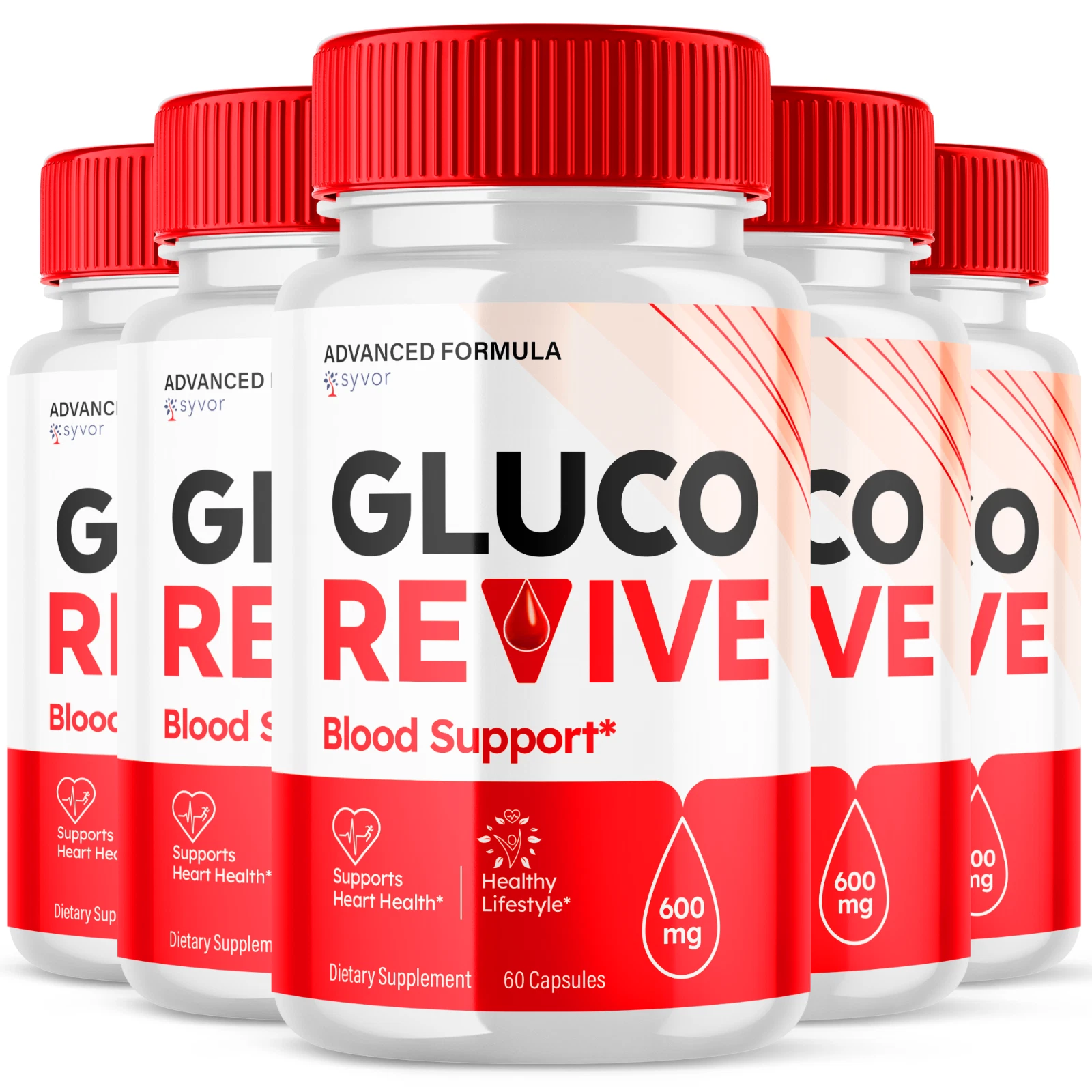 Gluco Revive Blood Support GlucoRevive Advanced Glycogen Support 300 Capsules