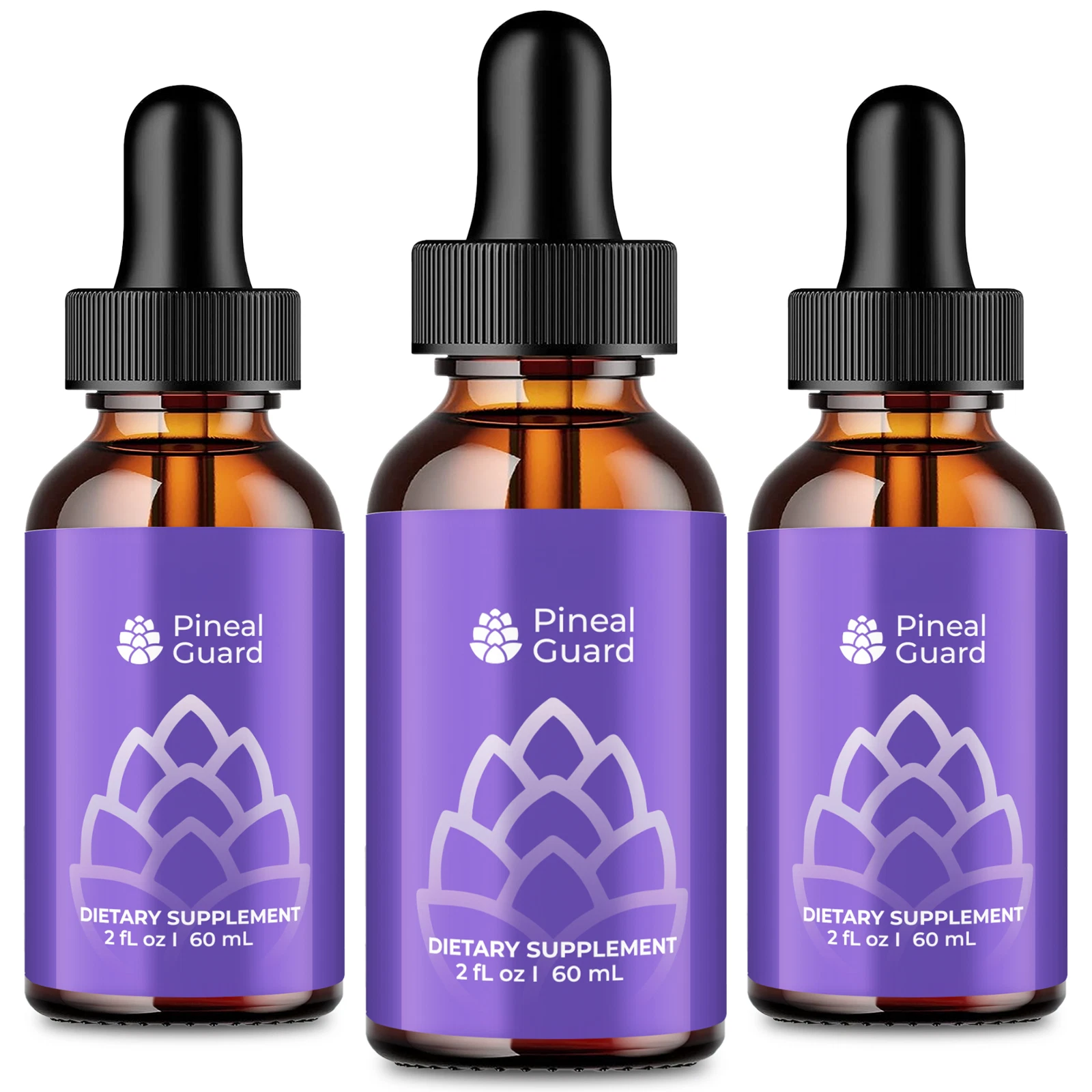 Pineal Guard Drops Blood Formula Support Supplement - Official Formula (3 Pack)