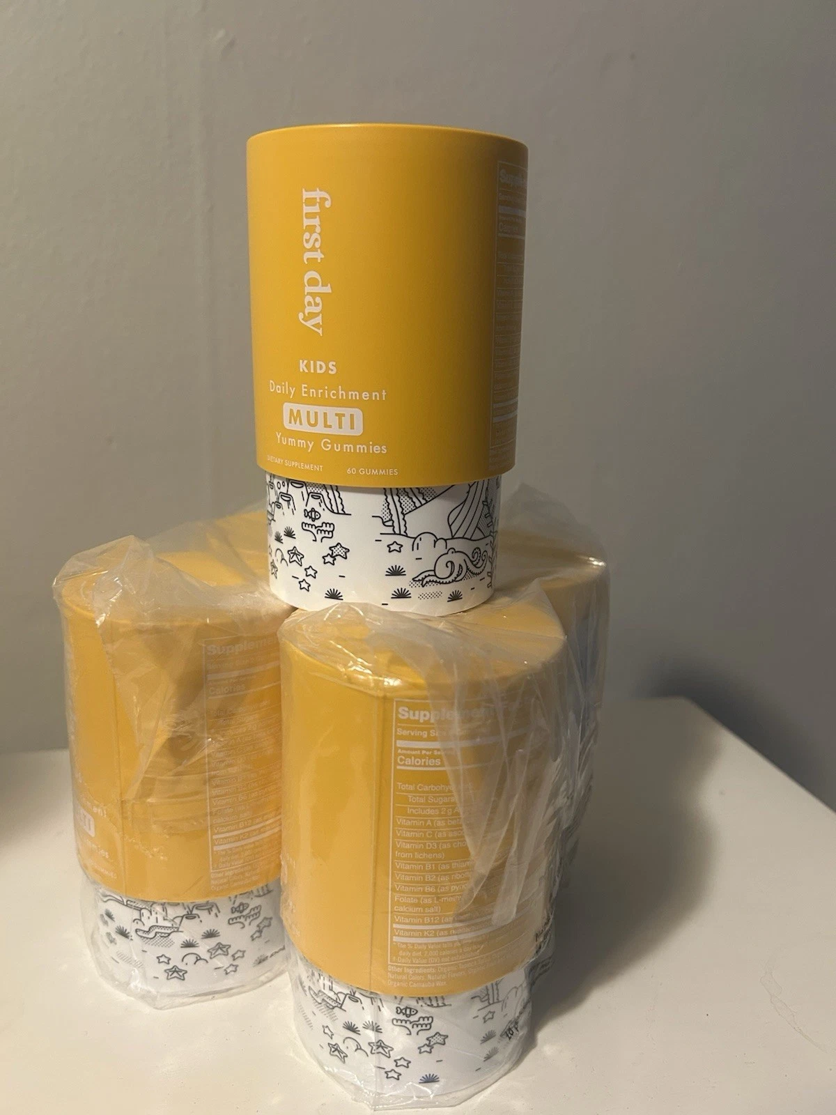 First day Kids Daily Enrichment Multi Yummy Gummies Lot of 5