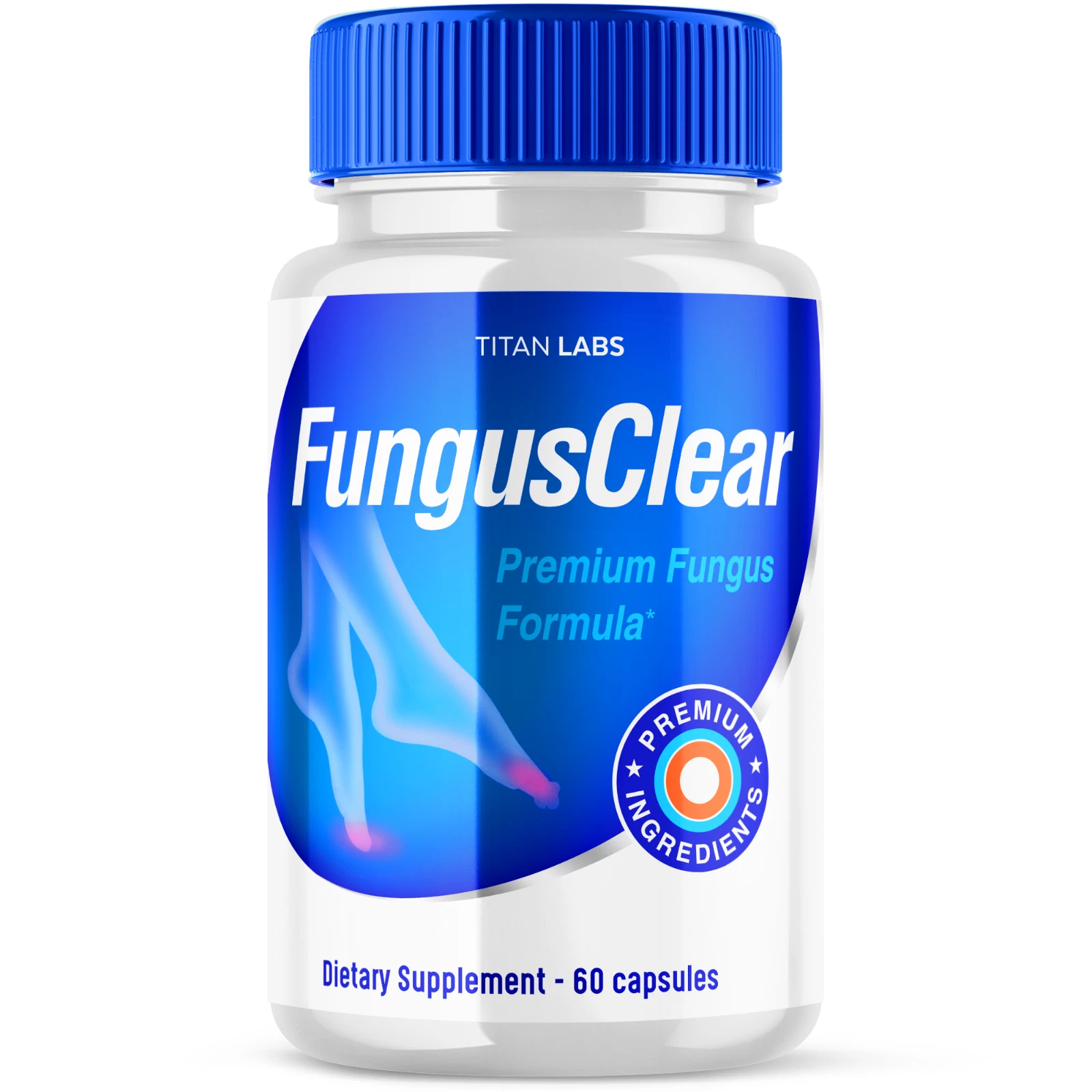 Fungus Clear, The Clear Nail Formula Pills, Fungus Nails Probiotic (60 Capsules)