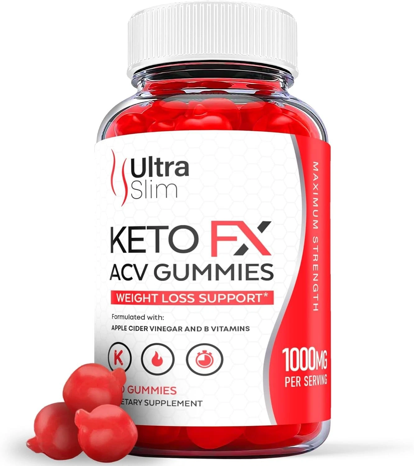 Keto FX Gummies - Keto FX ACV Gummys For Weight Loss OFFICIAL - 1 Pack