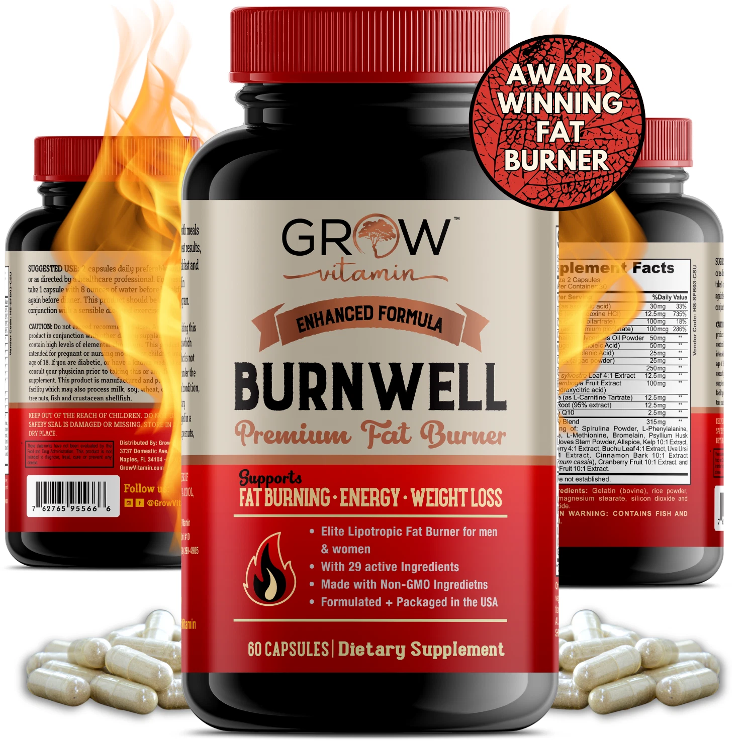 Stronglife Best Fat Burner Weight Loss Diet Pill Appetite Suppressant That Works