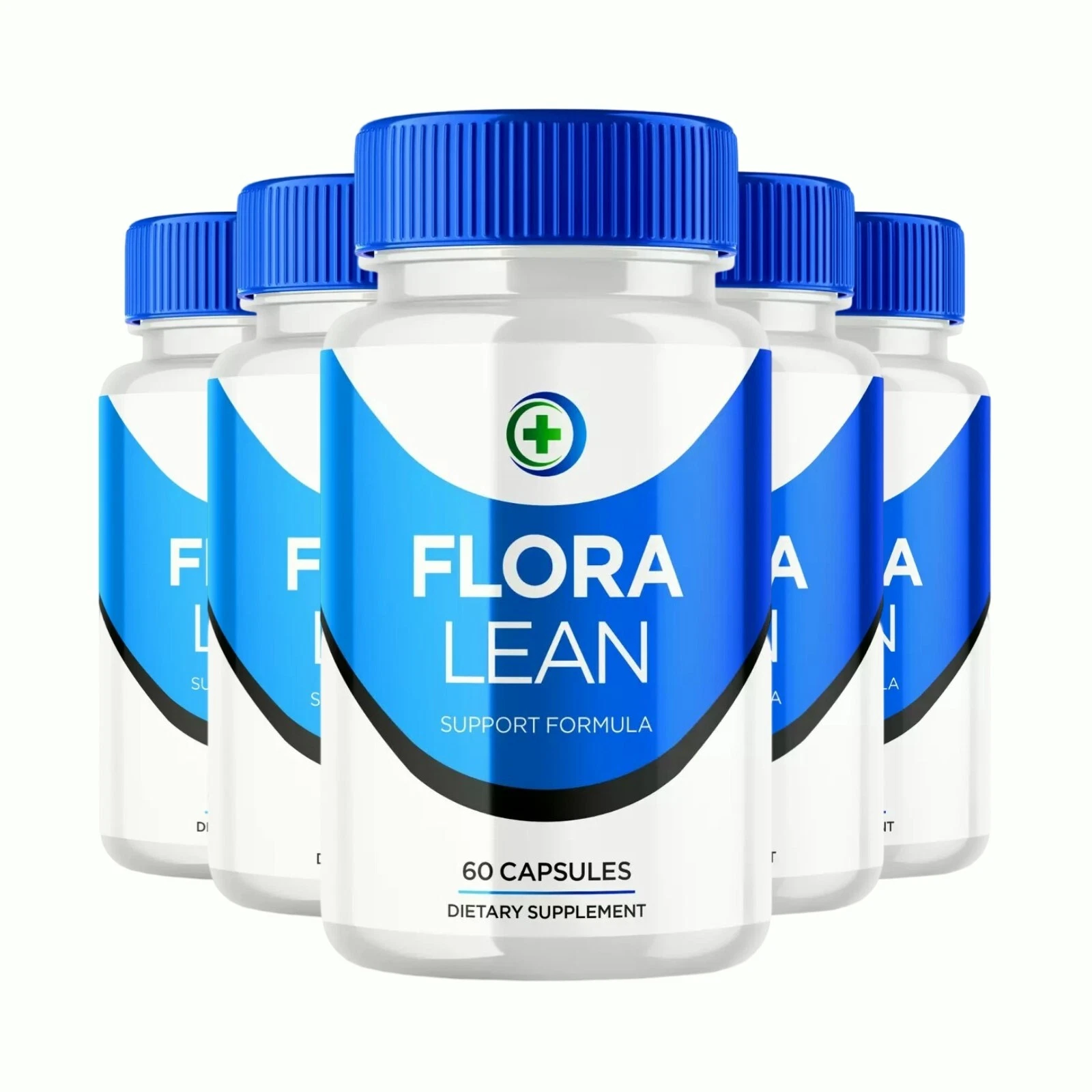 5-Pack Flora Lean Pills - FloraLean Pills Supports Gut Health - 300 Capsules