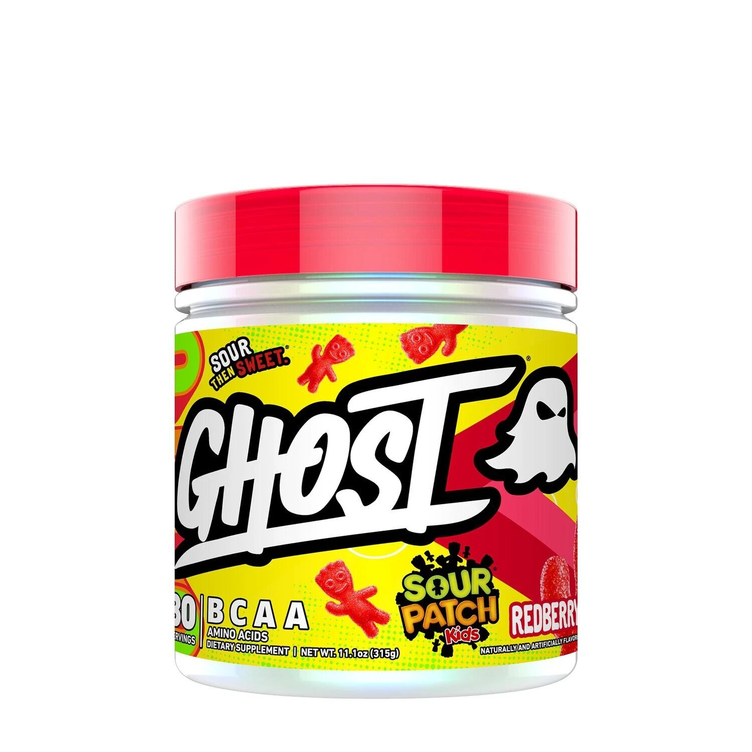GHOST BCAA - Sour Patch Kids Redberry (30 Servings)