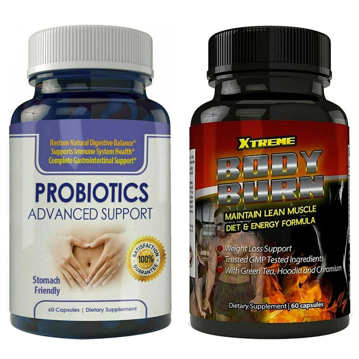 Probiotics Digestive Balance Xtreme Body Fat Burner Weight Loss Dietary Capsules