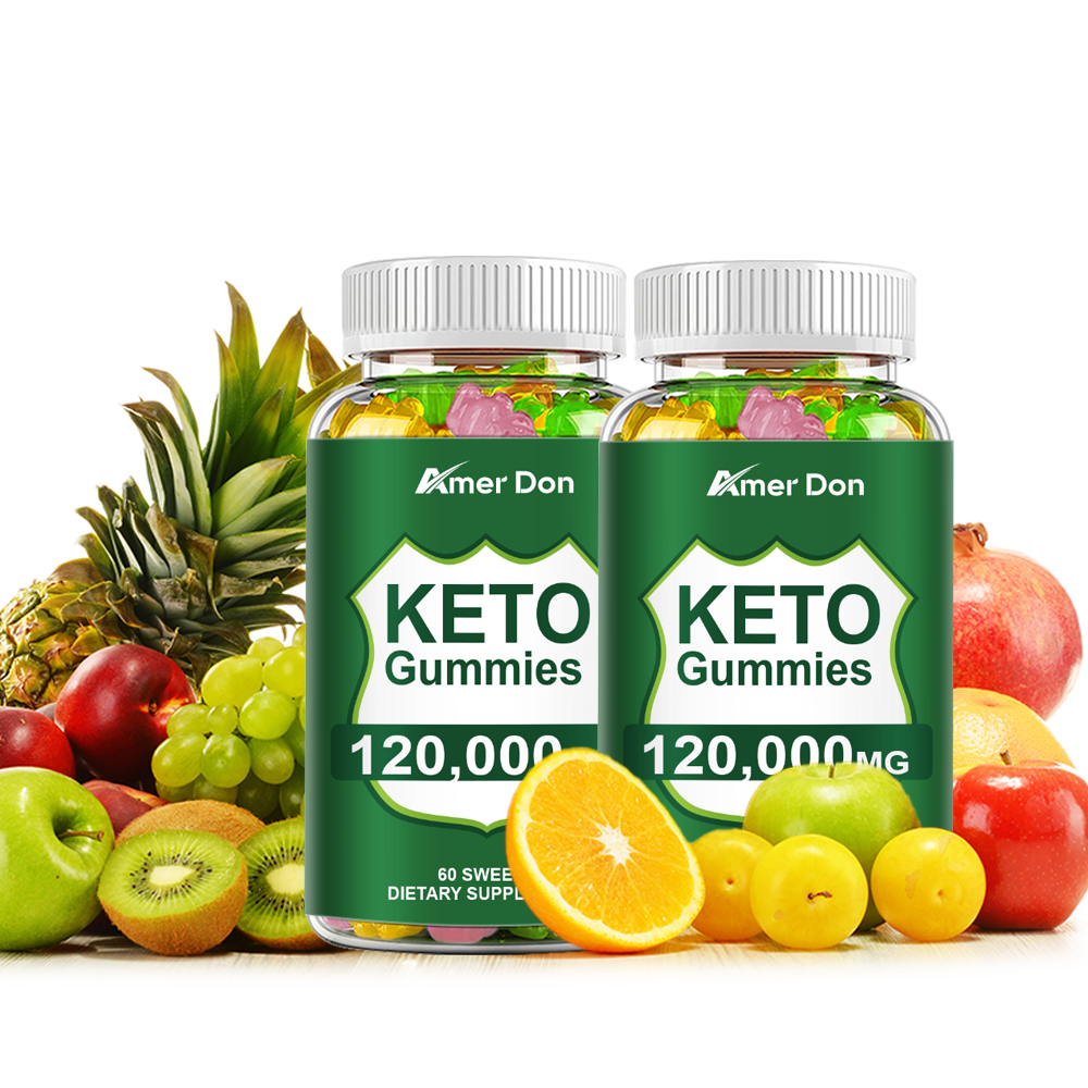 120000MG KETO SLIMMING GUMMIES APPLE CIDER VINEGAR ACV WEIGHT LOSS 60 GUMMY
