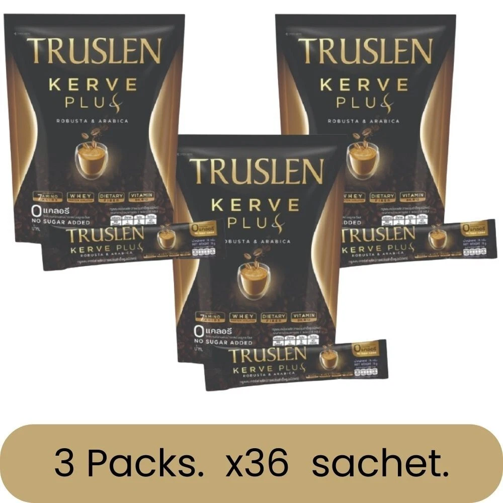 Coffee Truslen Instant Plus Slimming Weight No Sugar Collagen Diet 15 Mix Powder