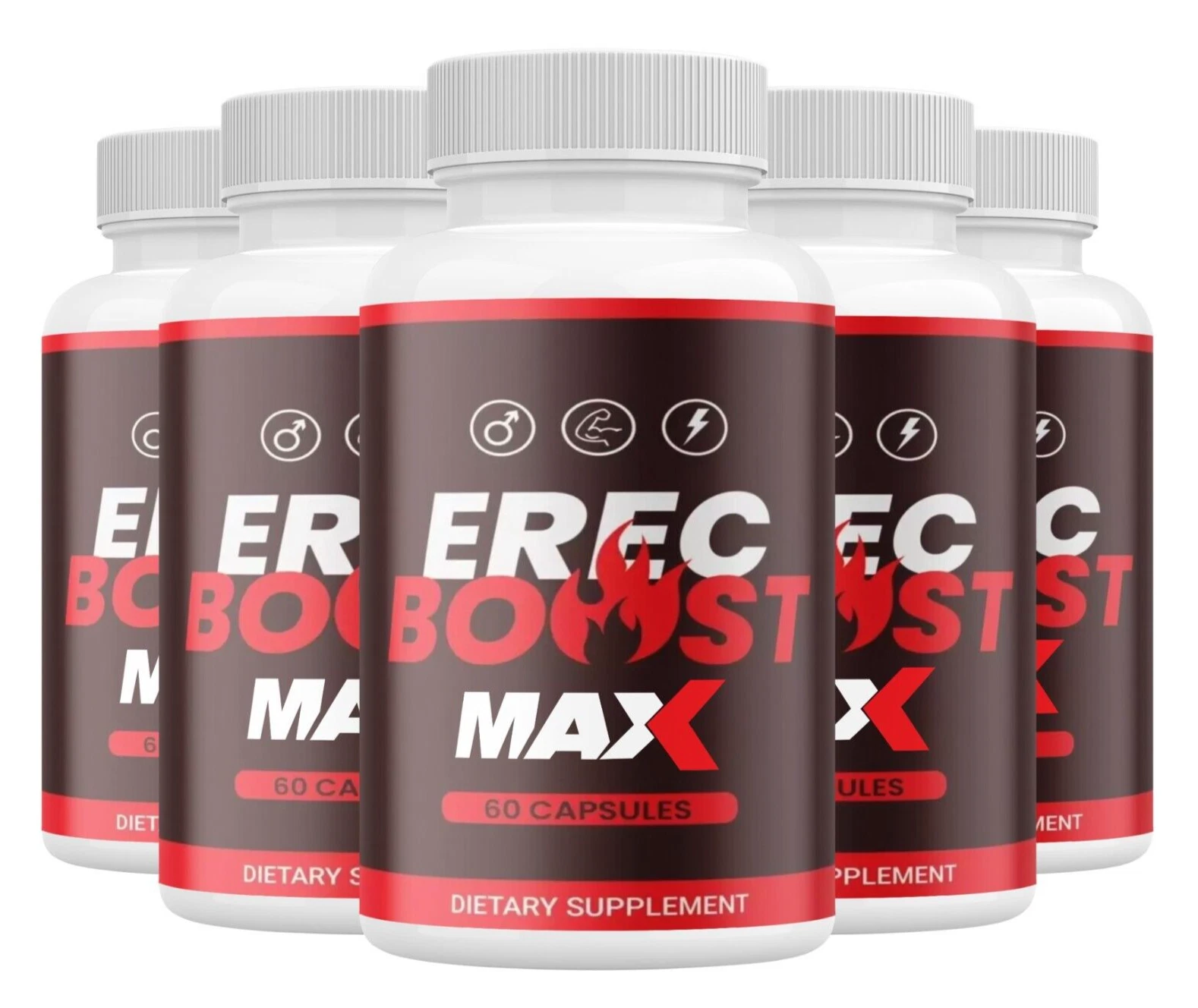Erec Boost MAX Pills Erec Booster, Erec Boost High Drive (5 Pack)