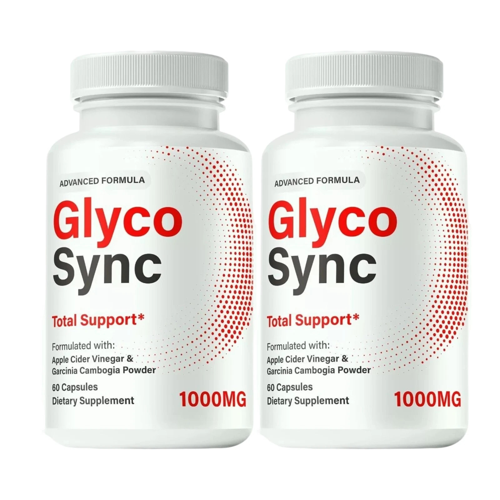 2-Pack Glyco Sync Capsules – GlycoSync Sugar Optimizer Pills - 120 Capsules