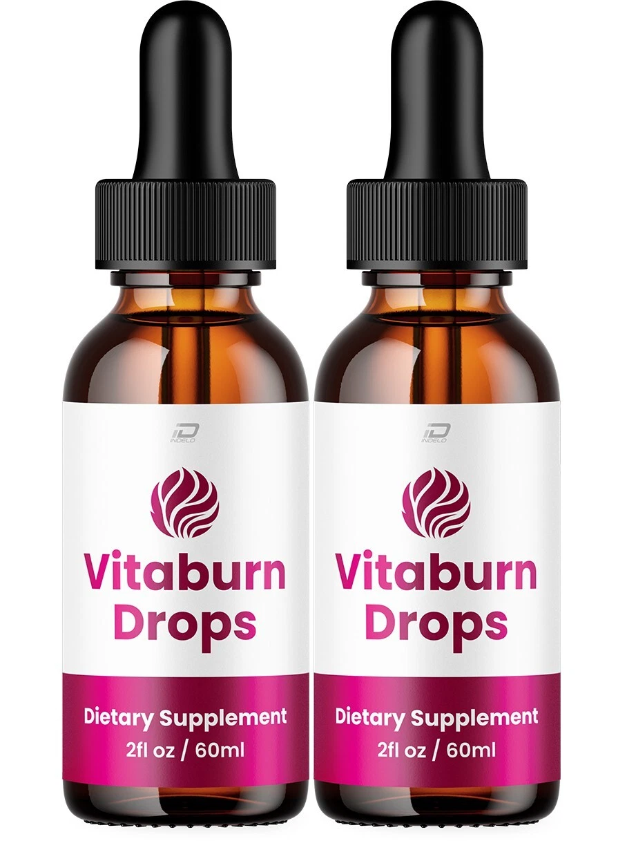 (2 Pack) Vitaburn Drops – VitaburnDrops Extra Strength All Natural Healthy