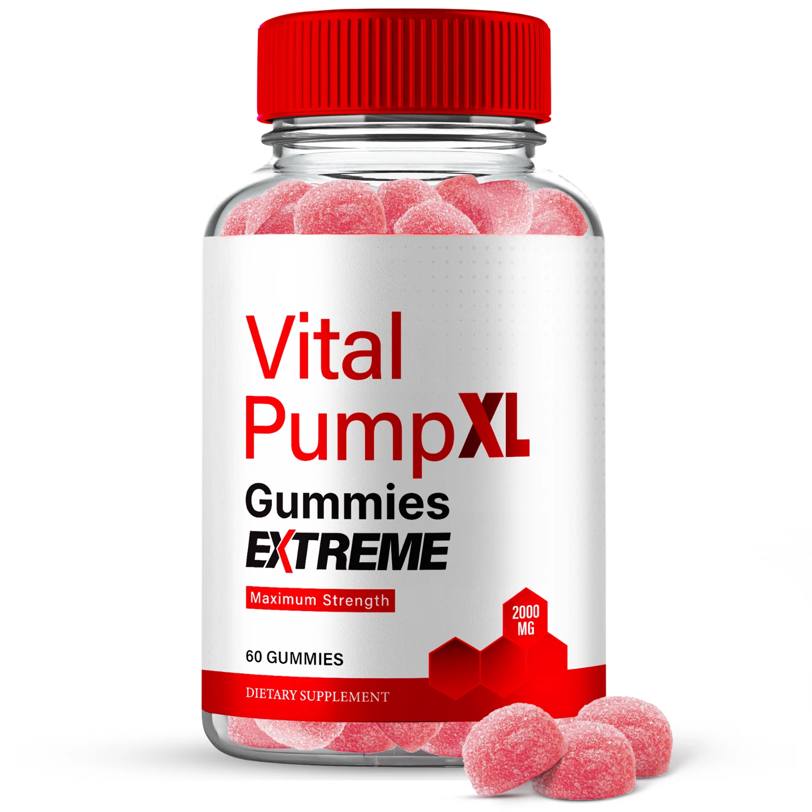 Vital PumpXL Men Gummies, VitalPump XL Male Performance Support Gummies 60ct