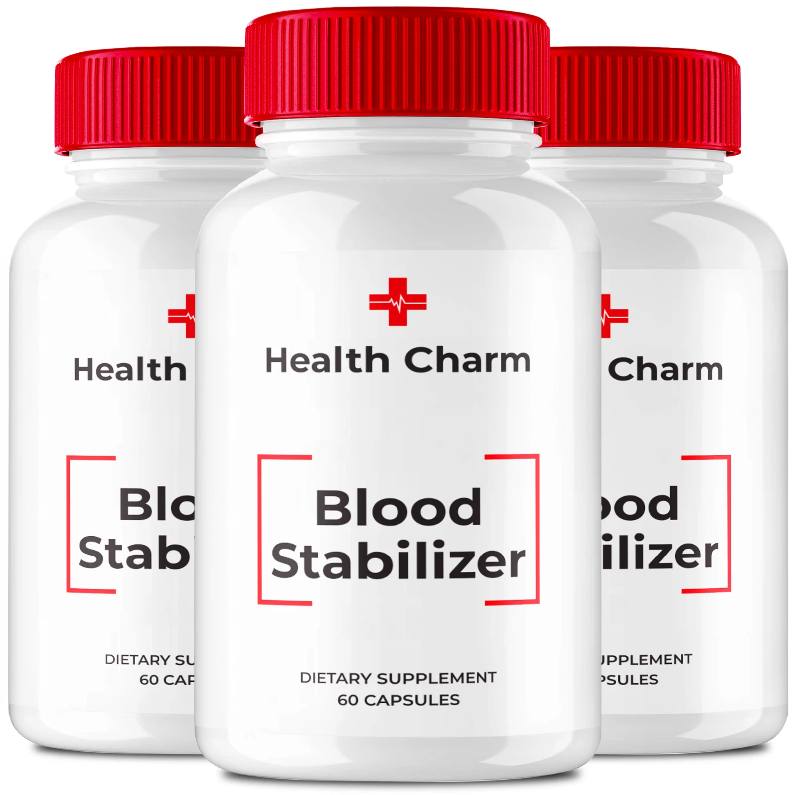 (3 Pack) Health Charm Blood Support Capsules, HealthCharm Supplement Pills