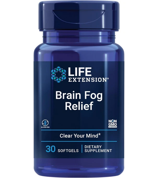 Life Extension Brain Fog Relief 30 softgels