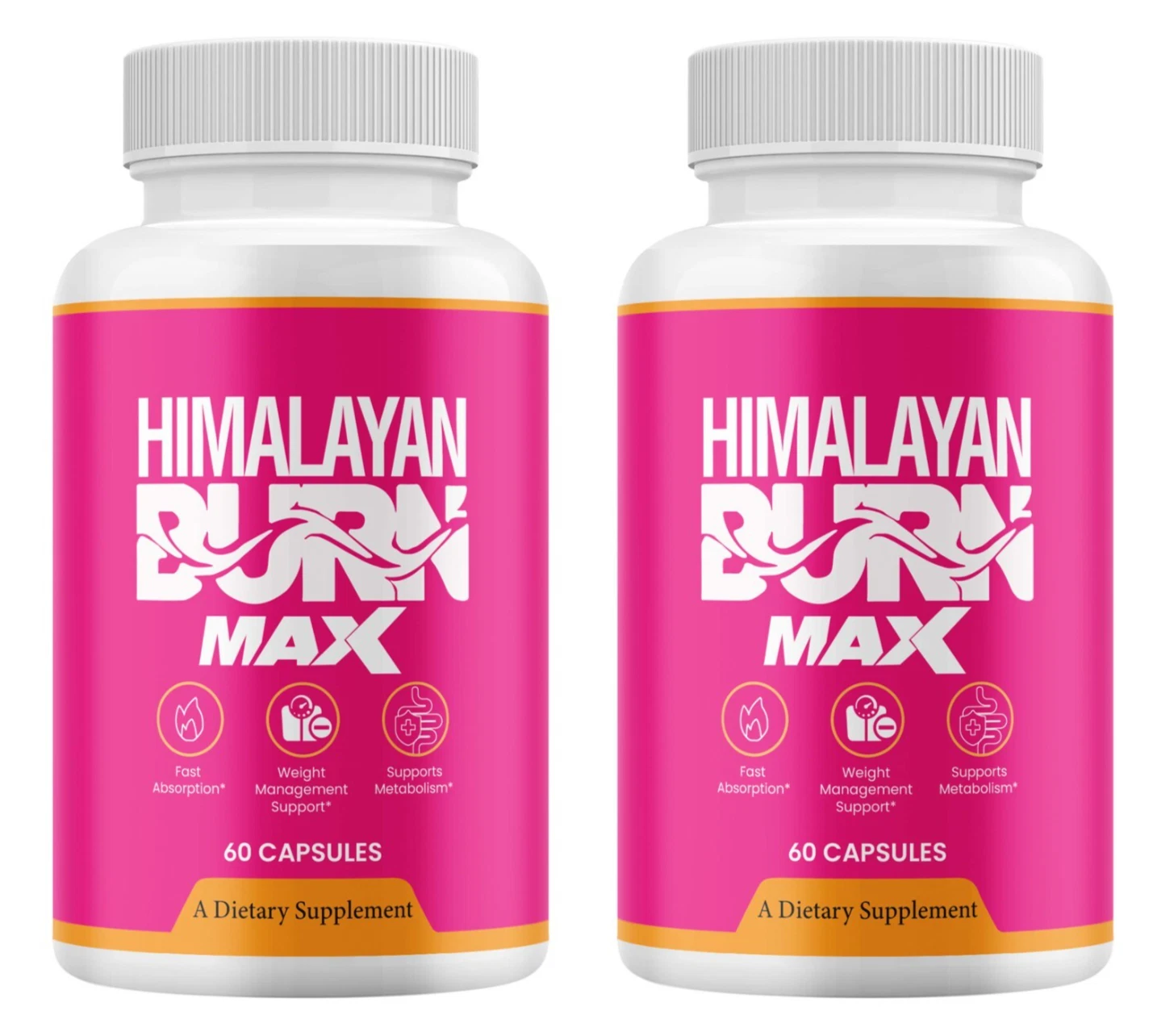 (2 Pack) Himalayan Burn Max Capsules, Himalaya Burn Max Advanced Supplement