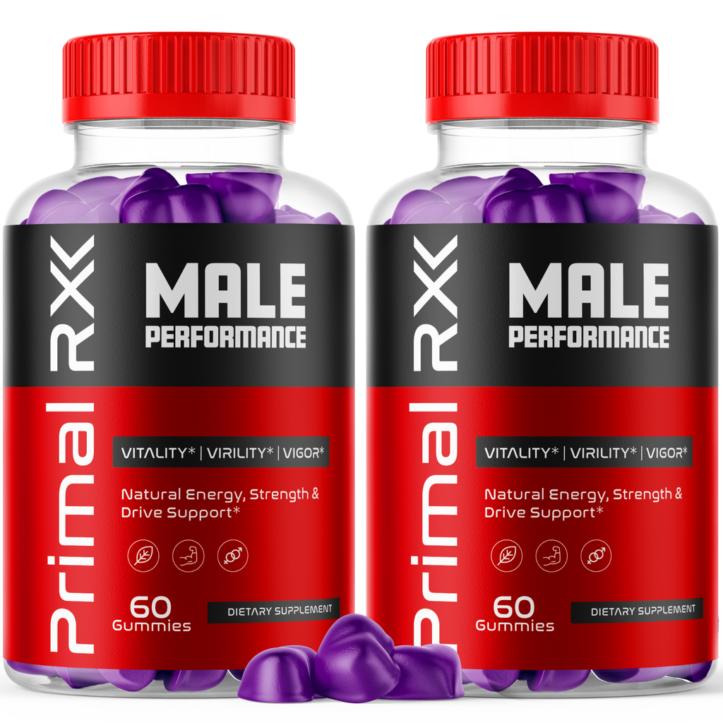 Primal RX Male Gumys Advanced Performance Formula Vitamin Supplement 120 Gummies