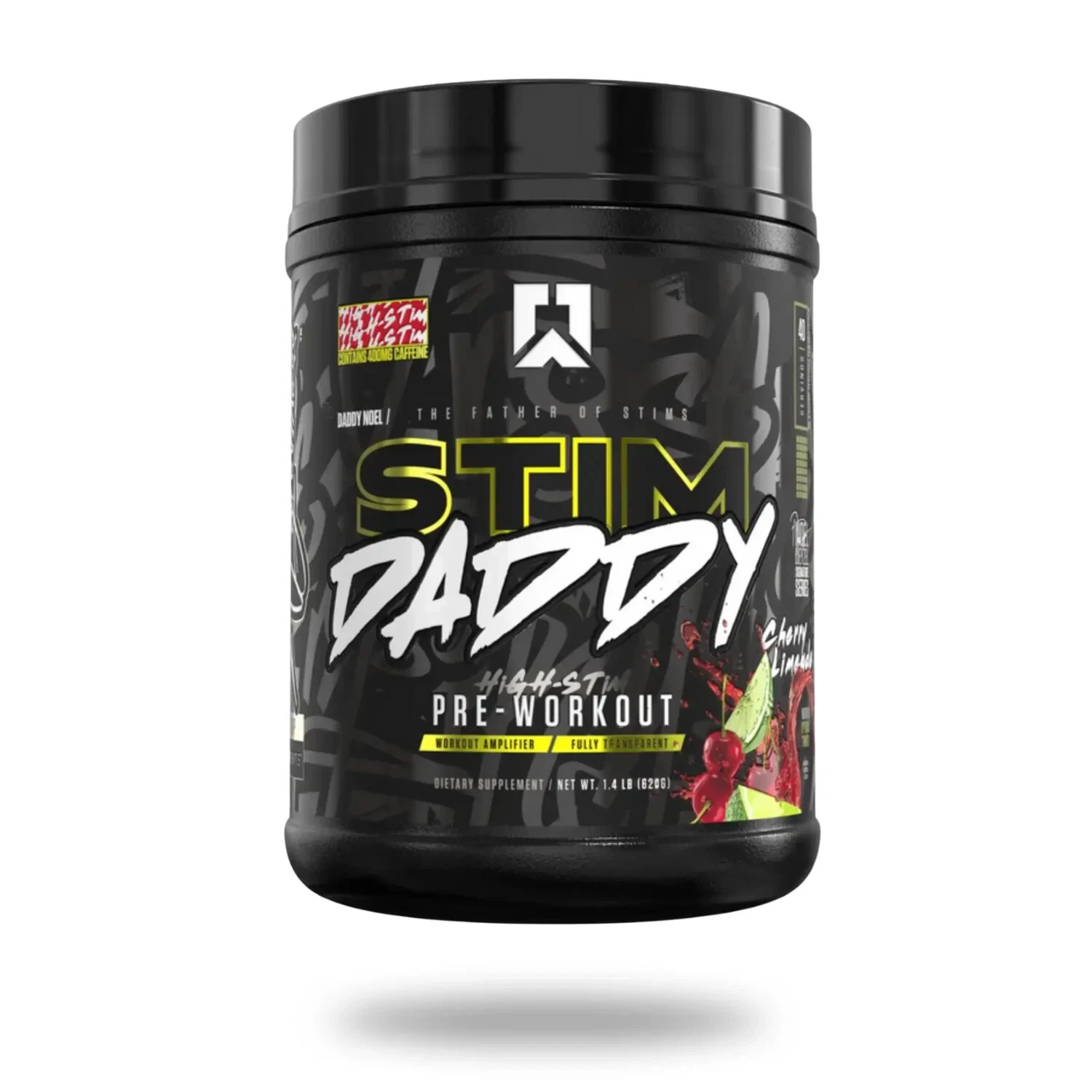 RYSE Stim Daddy Pre-Workout - Cherry Limeade (40 Servings) NEW SEALED