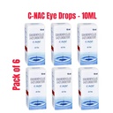 6X C-NAC Eye Drops N-Acetyl-Carnosine C NAC Eye Drops 10 ML