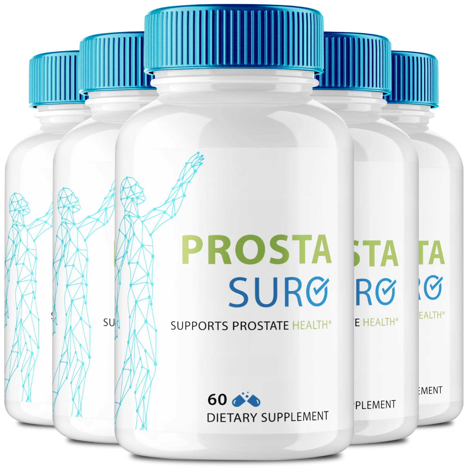 (5 Pack) ProstaSuro Prostate Health Pills for Men, Supports Healthy Urinary Flow