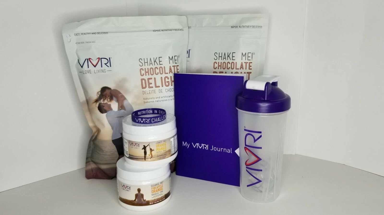 Vivri Essential Nutrition 20 Day Challenge- Chocolate- Orange Mango- Pineapple O
