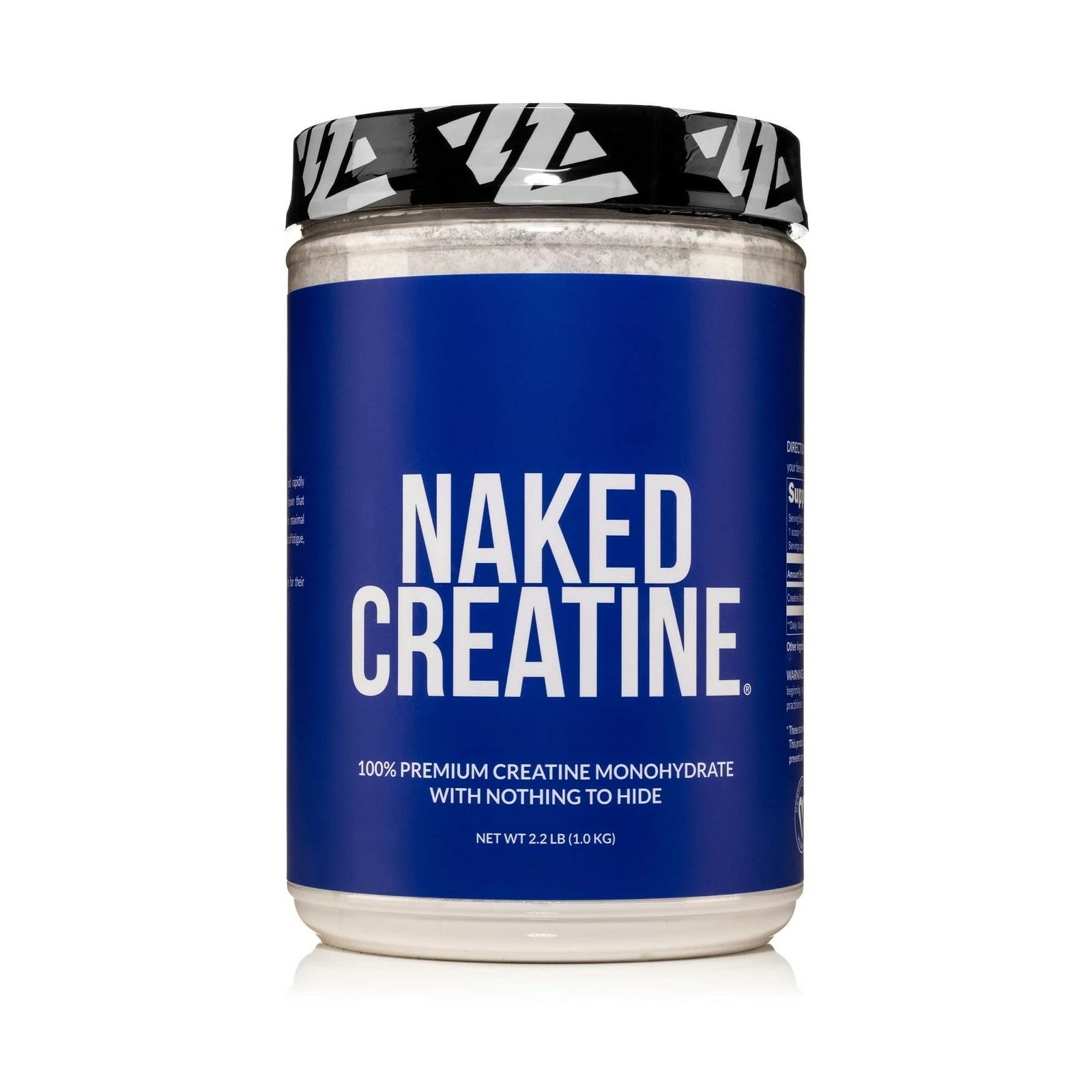 Pure Creatine Monohydrate 200 Servings Sub-maximal Load 2.2 Pounds Non-GMO